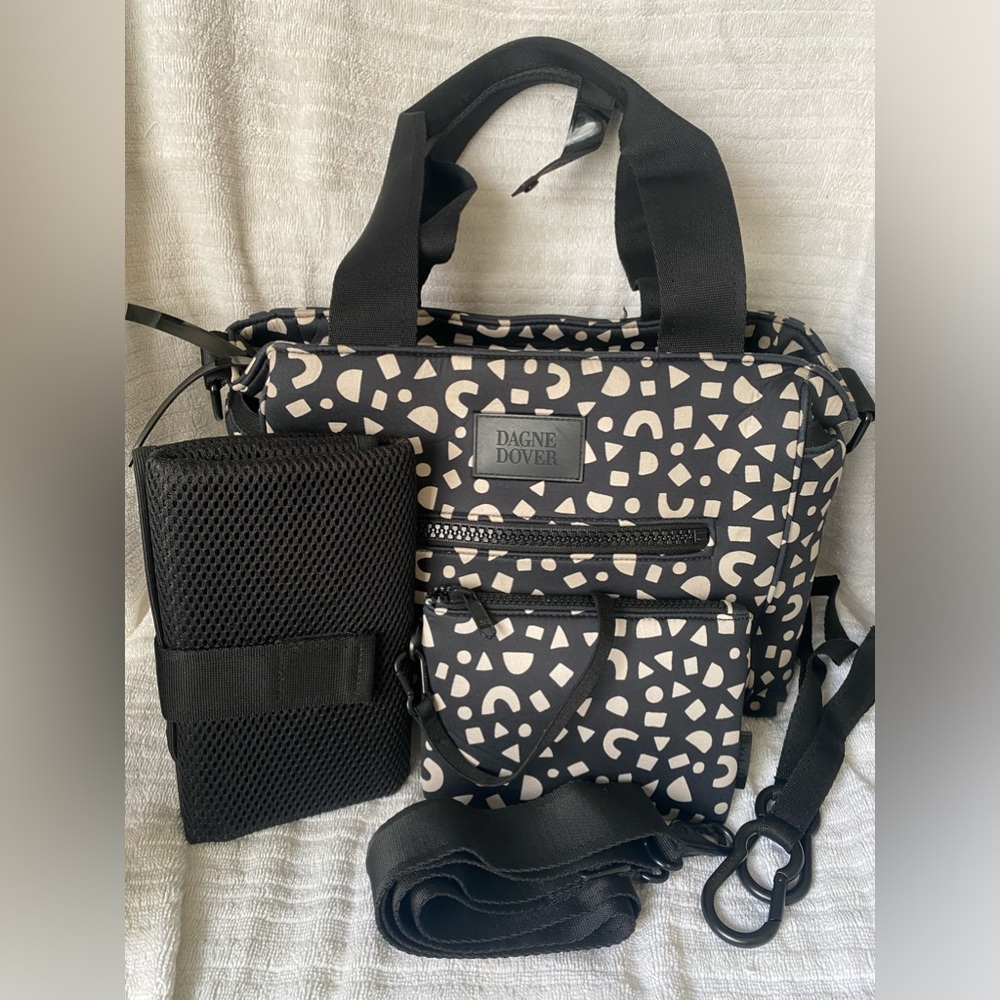 Dagne Dover Diaper Bag Crossbody Tote - Block Party
